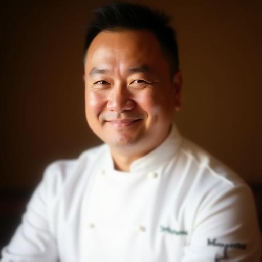 Headshot of Chef Adrian Tan